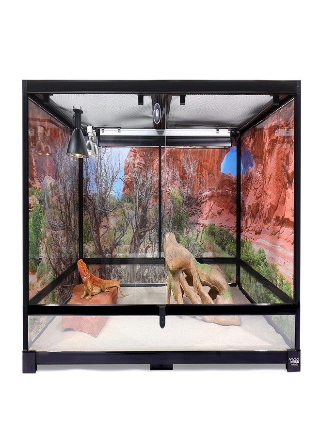 CAROLINACUSTOMCAGES سجادة كارولينا المخصصة للزواحف، لون حجر رملي، 24 بوصة × 48 بوصة، قطعتان - Image 2